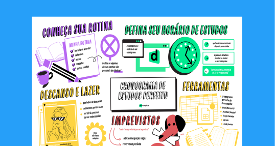 Montando um Cronograma de Estudos