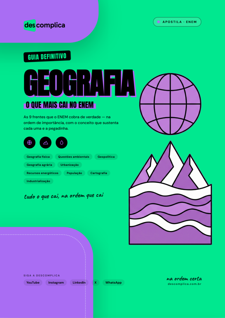 Guia definitivo de Geografia para o ENEM