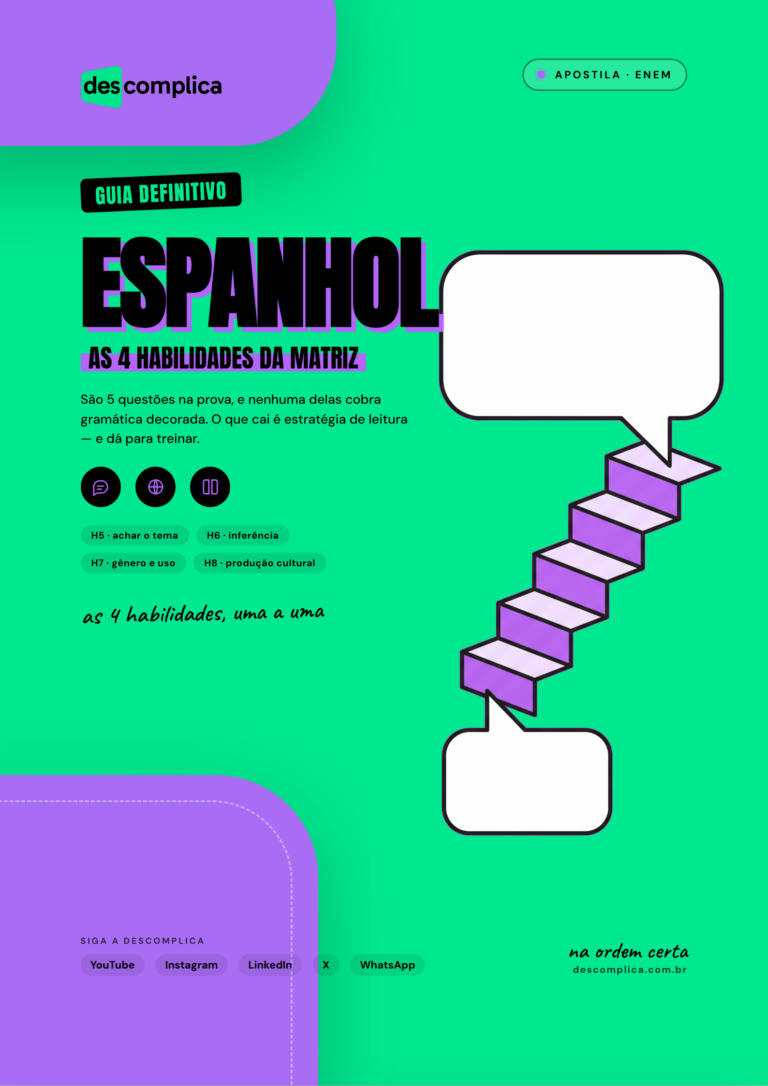 Guia definitivo de Espanhol para o ENEM