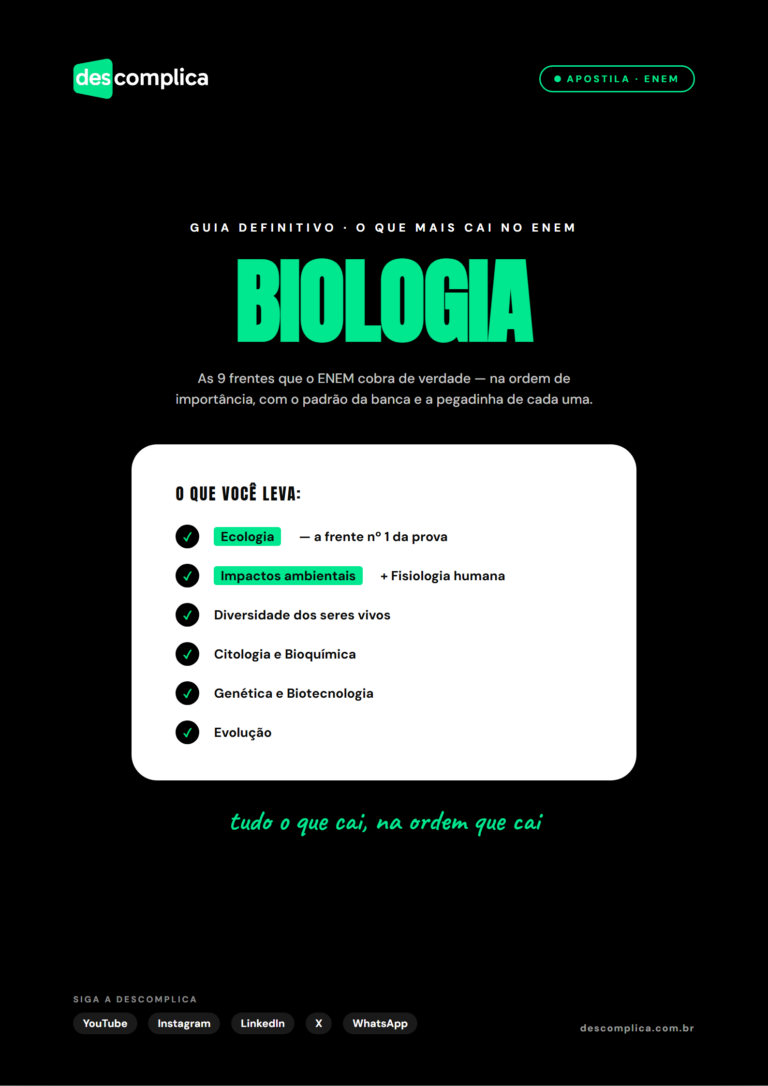 Guia definitivo de Biologia para o ENEM