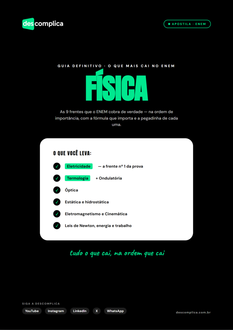 Guia definitivo de Física para o ENEM