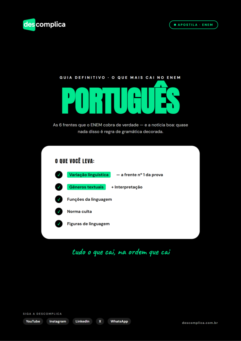 Guia definitivo de Português para o ENEM